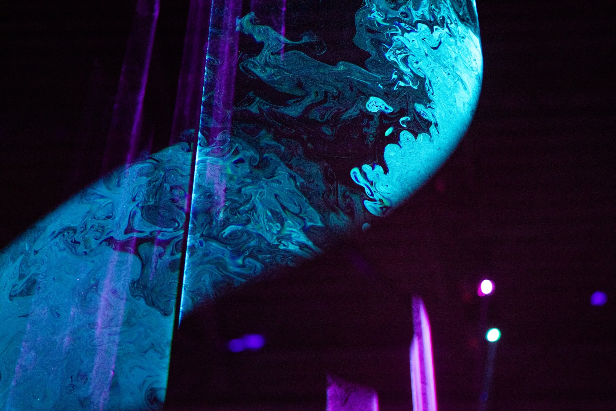 Visuales LED de alto brillo en espectáculo en vivo